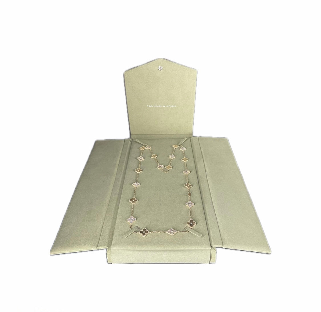 Tipo VCA-Collar 20 Motivos Plata
