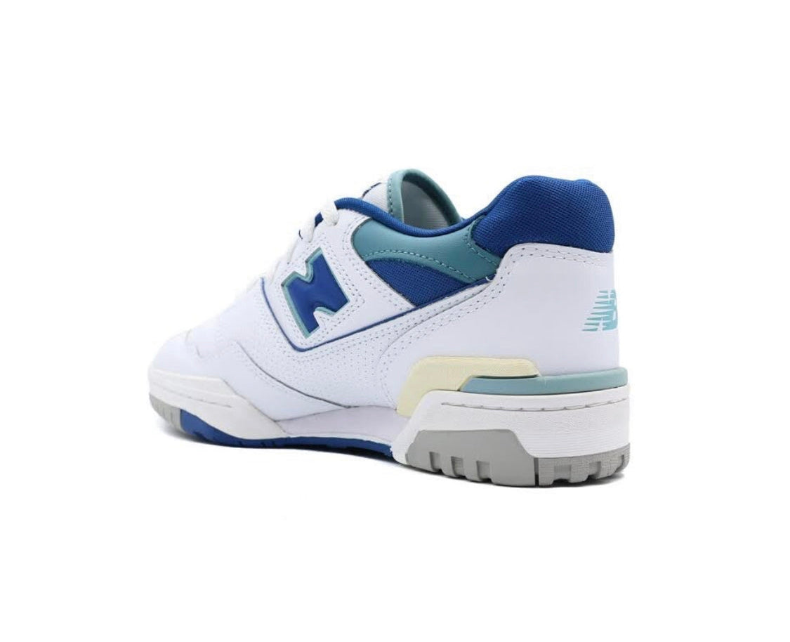 New Balance - 550 Blanco, Azul y Amarillo