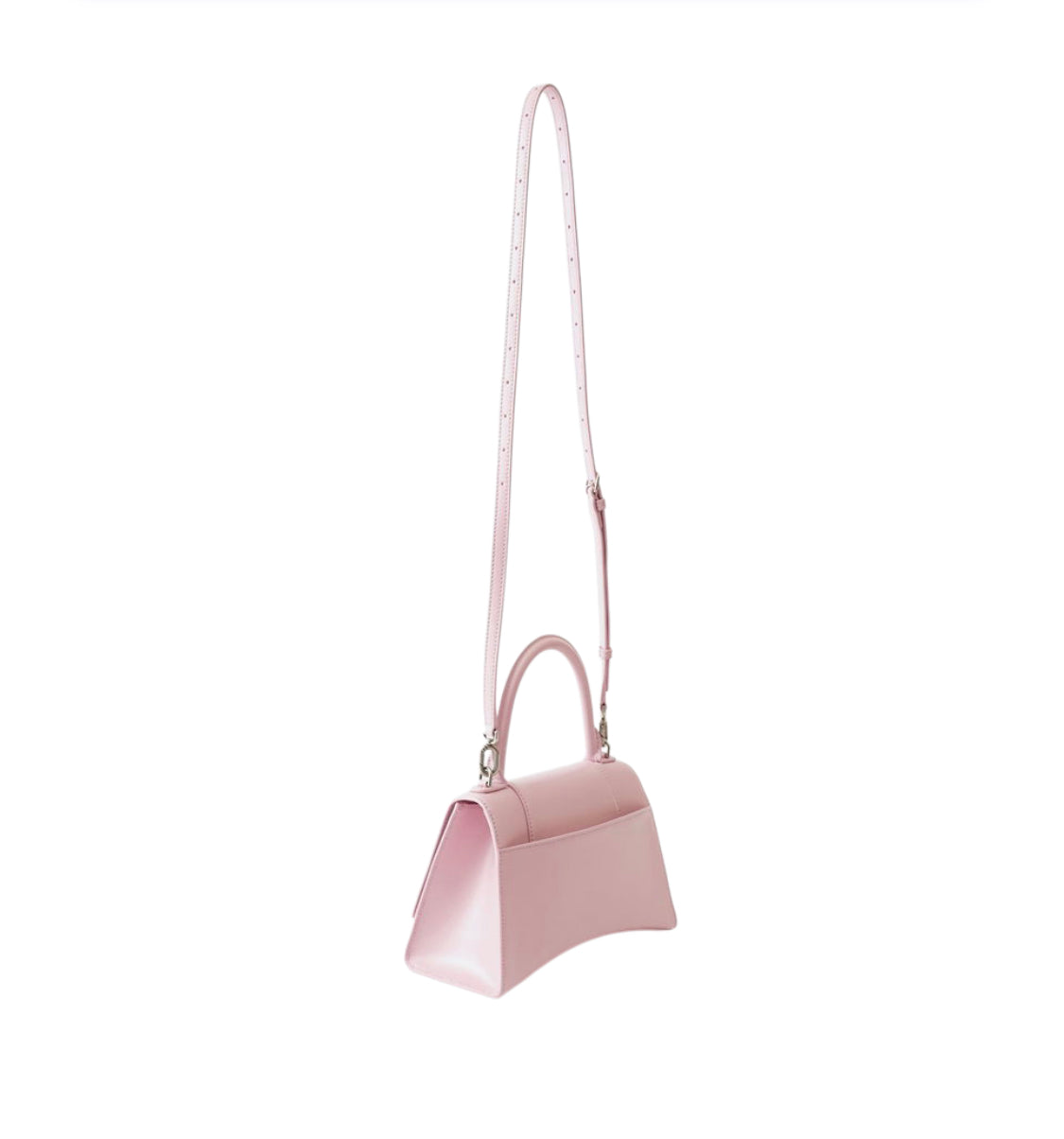 Balenciaga-Bolsa Hourglass Rosa
