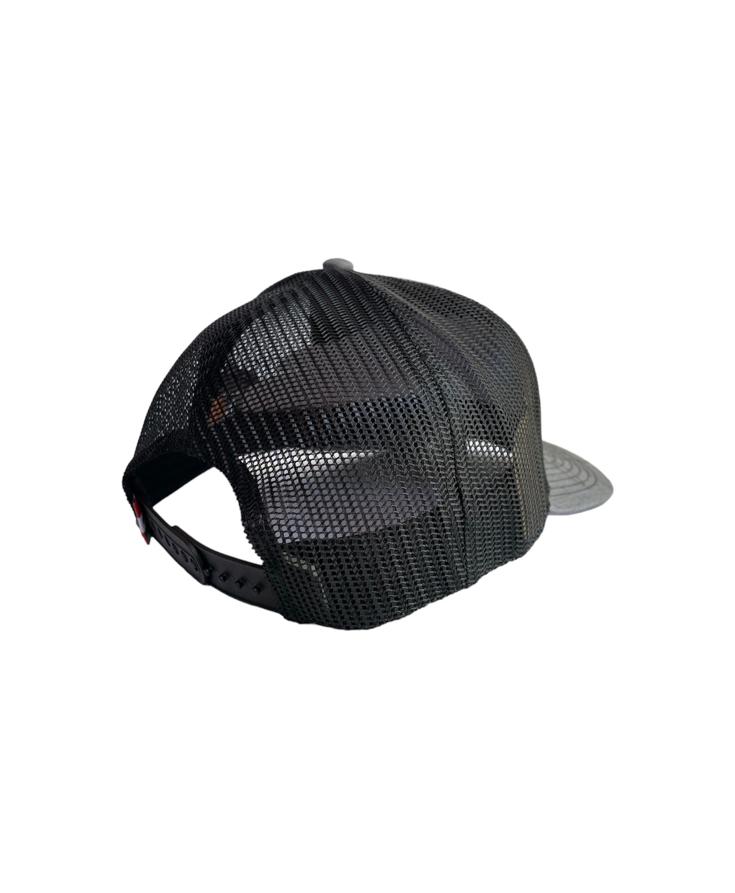 Gorra Firmada Por Peso Pluma - Negra con Gris Con Logo