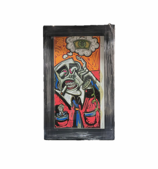 Emmanuel Mendoza -Cuadro “Only Money” 6/100