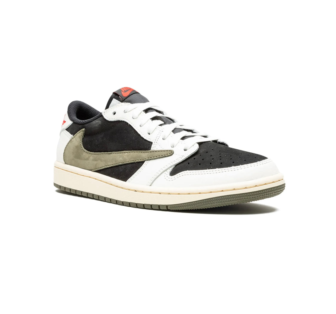 Jordan x Travis Scoot- Air Jordan 1 Low OG Olive