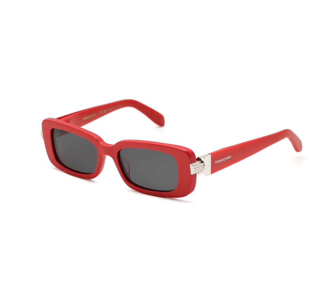 Ferragamo-Lentes Rojos