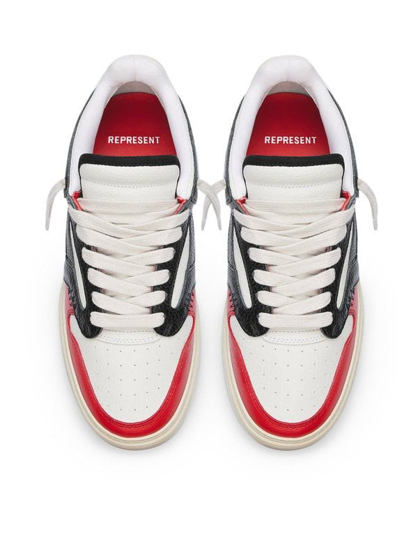 Represent-Tenis bajos Reptor Rojo/Negro