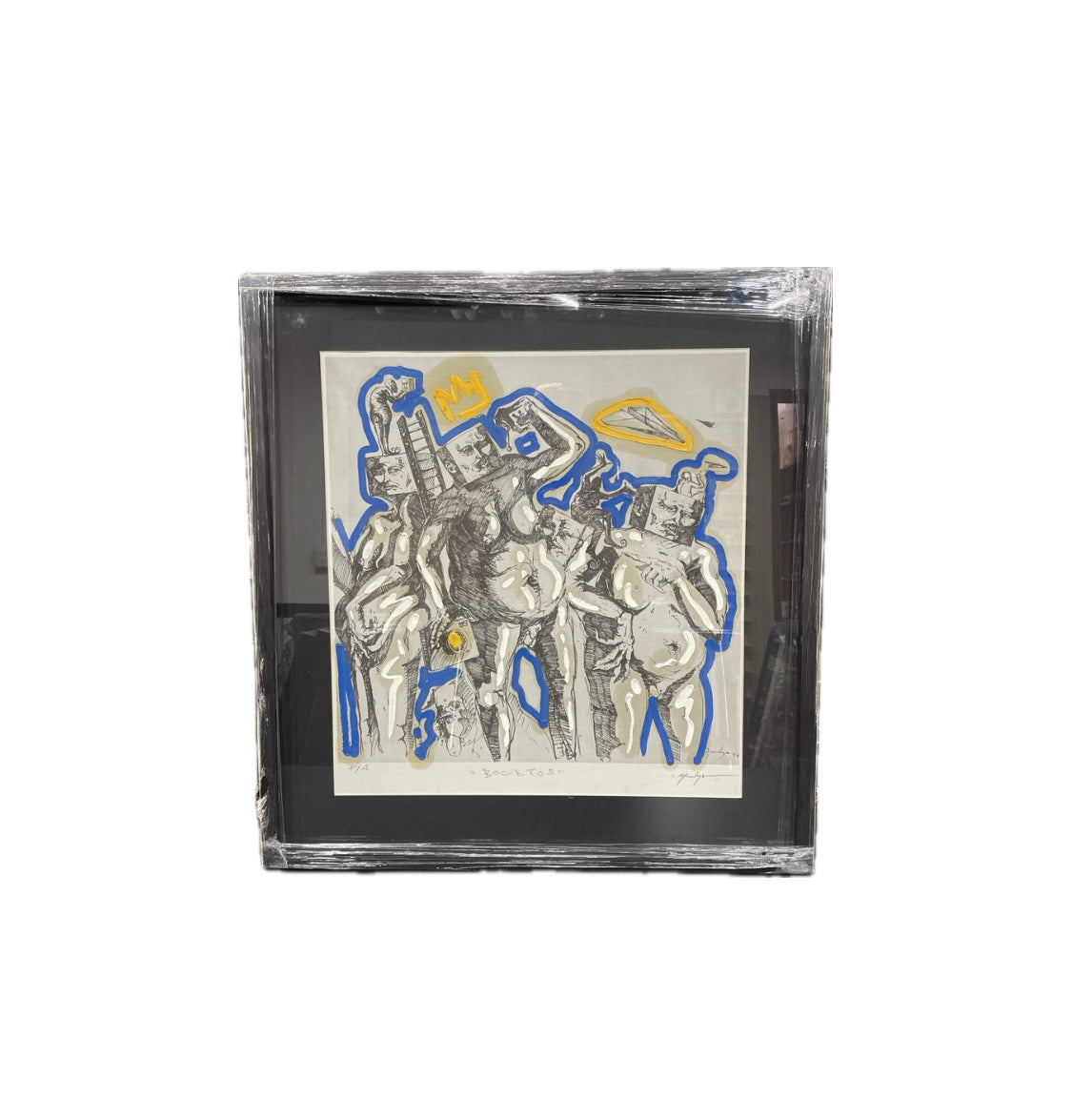 Emmanuel Mendoza-Cuadro “Bocetos” P/A