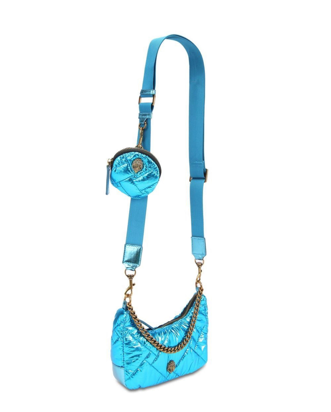 Kurt Geiger - Crossbody Azul Metalico