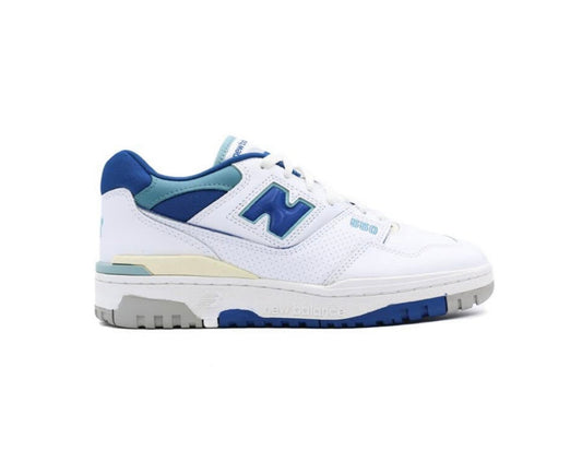 New Balance - 550 Blanco, Azul y Amarillo