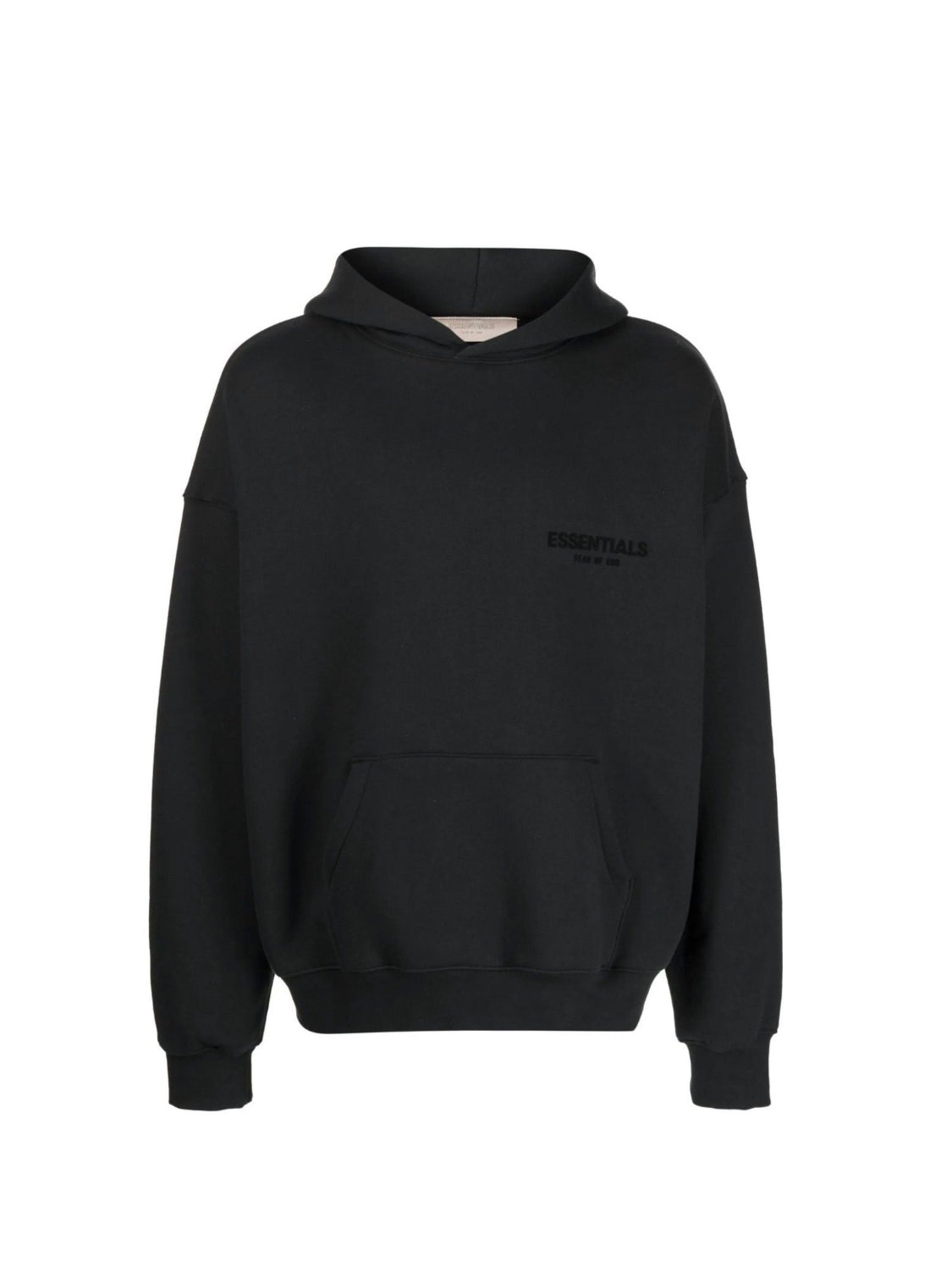 Essentials- Hoodie Negra