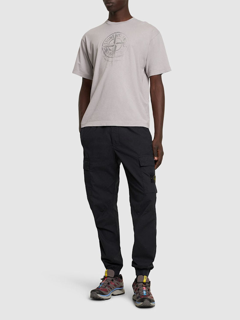 Stone Island-Tee Gris
