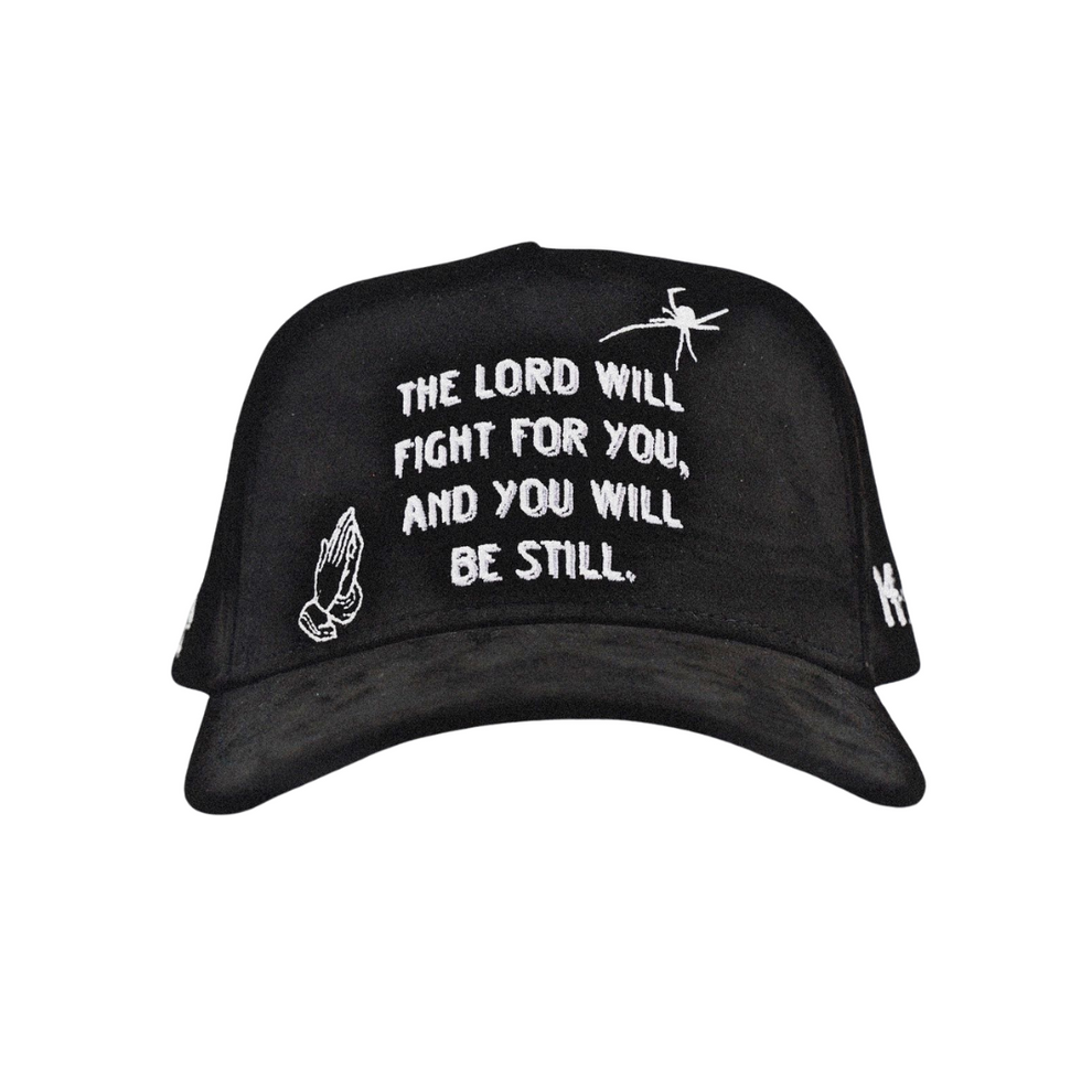 06 Hats-Gorra Negra Estampada