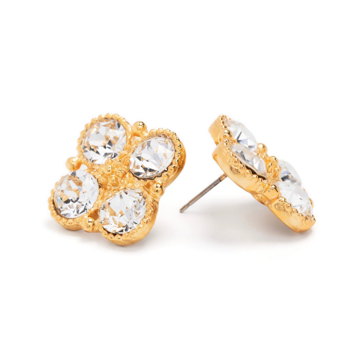 Kenneth Jay Lane -Aretes de Cristal