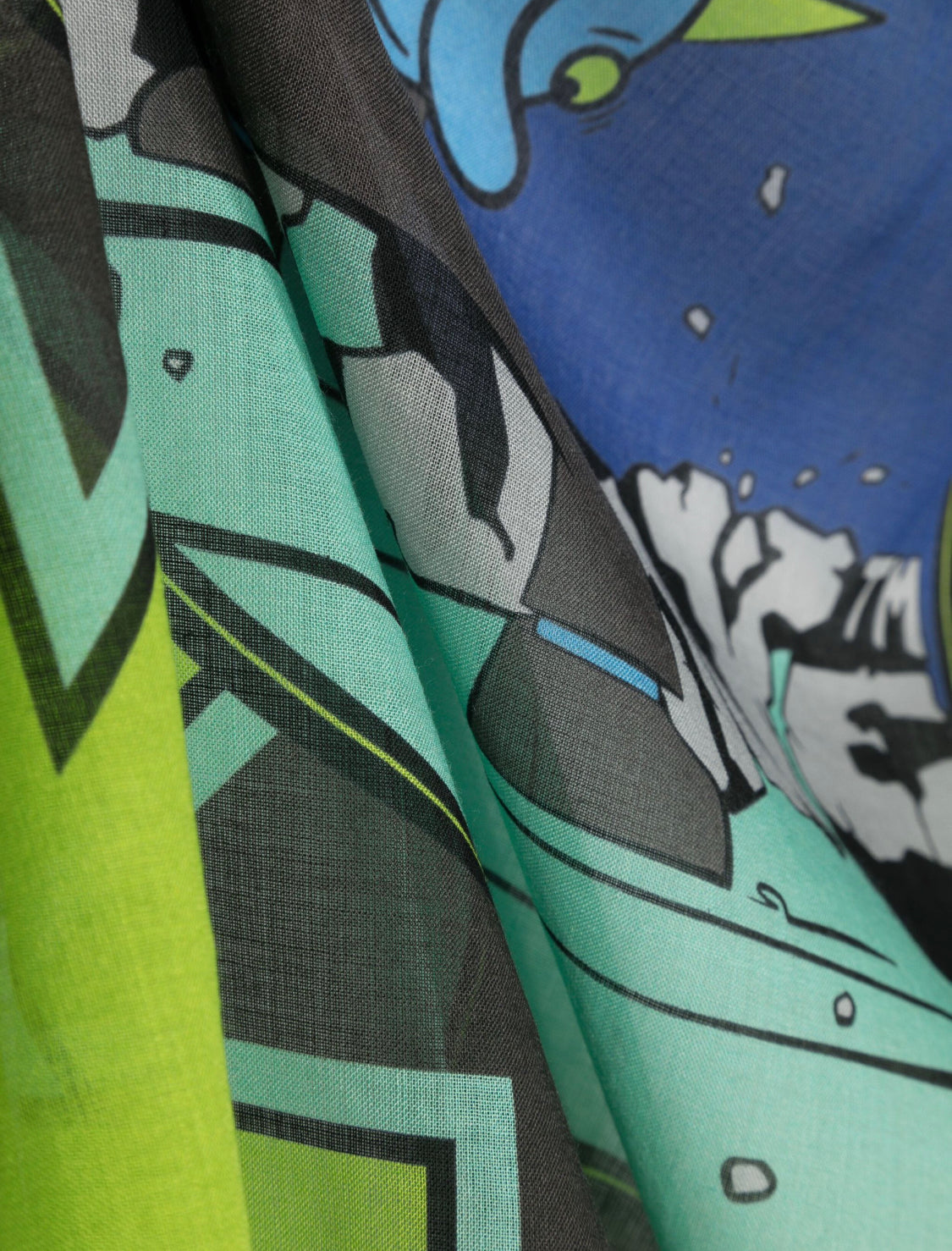 Off White-Scarf Con Arrow Estampado