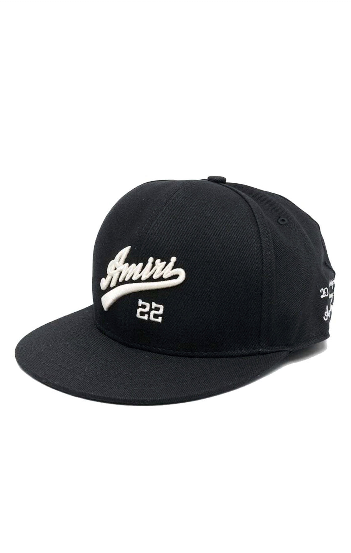 Amiri- Gorra Negra Plana