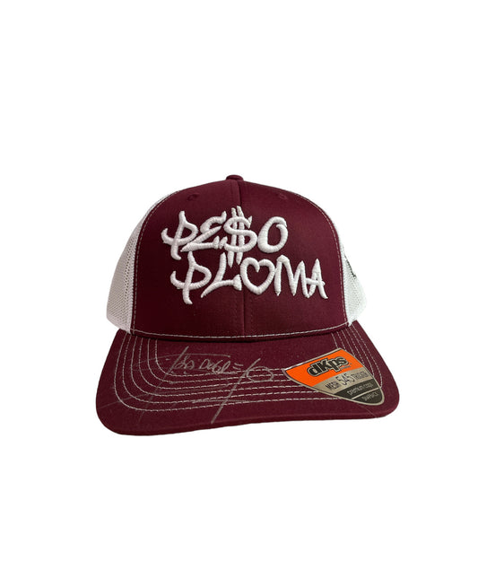 Gorra Firmada Por Peso Pluma - Tinta Con logo
