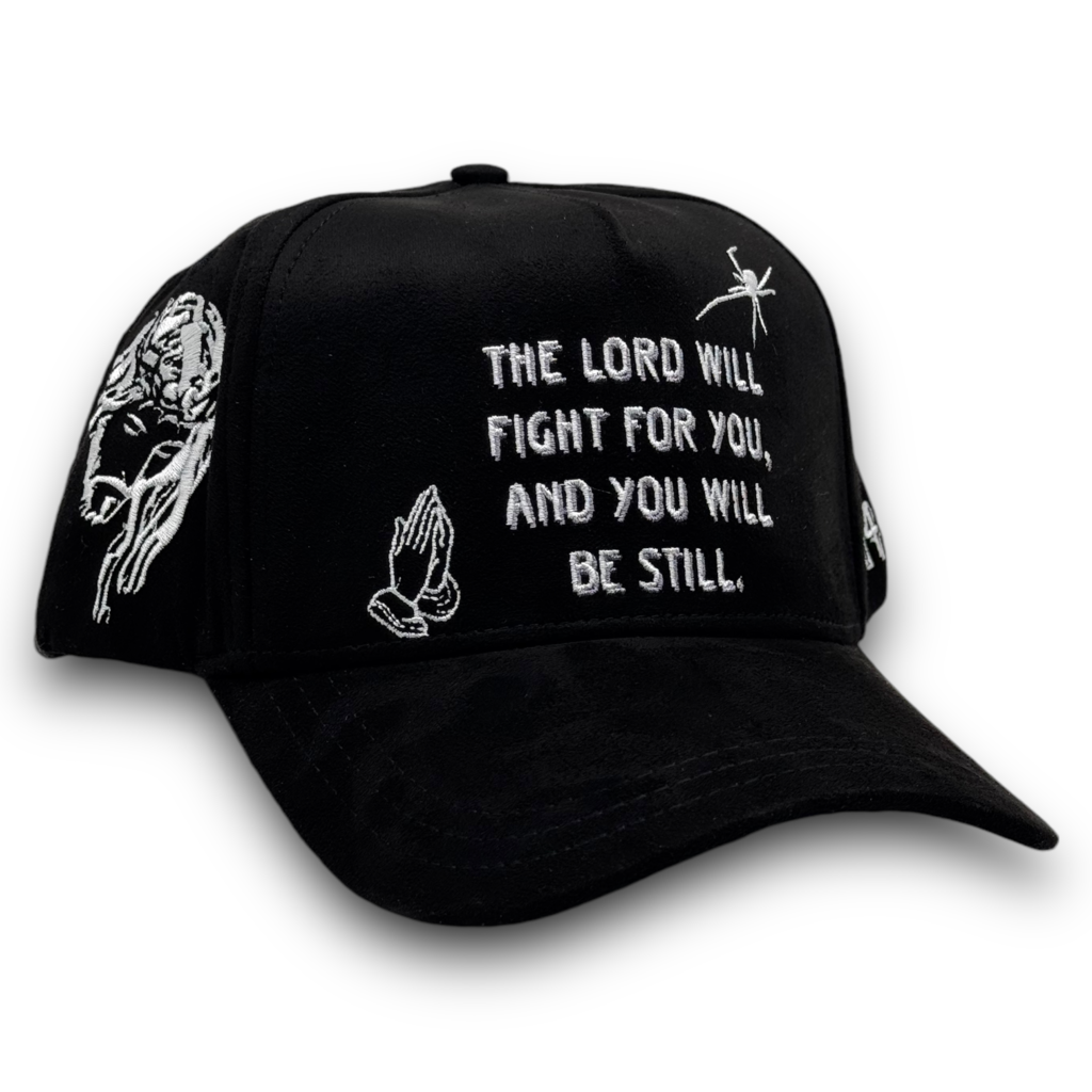 06 Hats-Gorra Negra Estampada