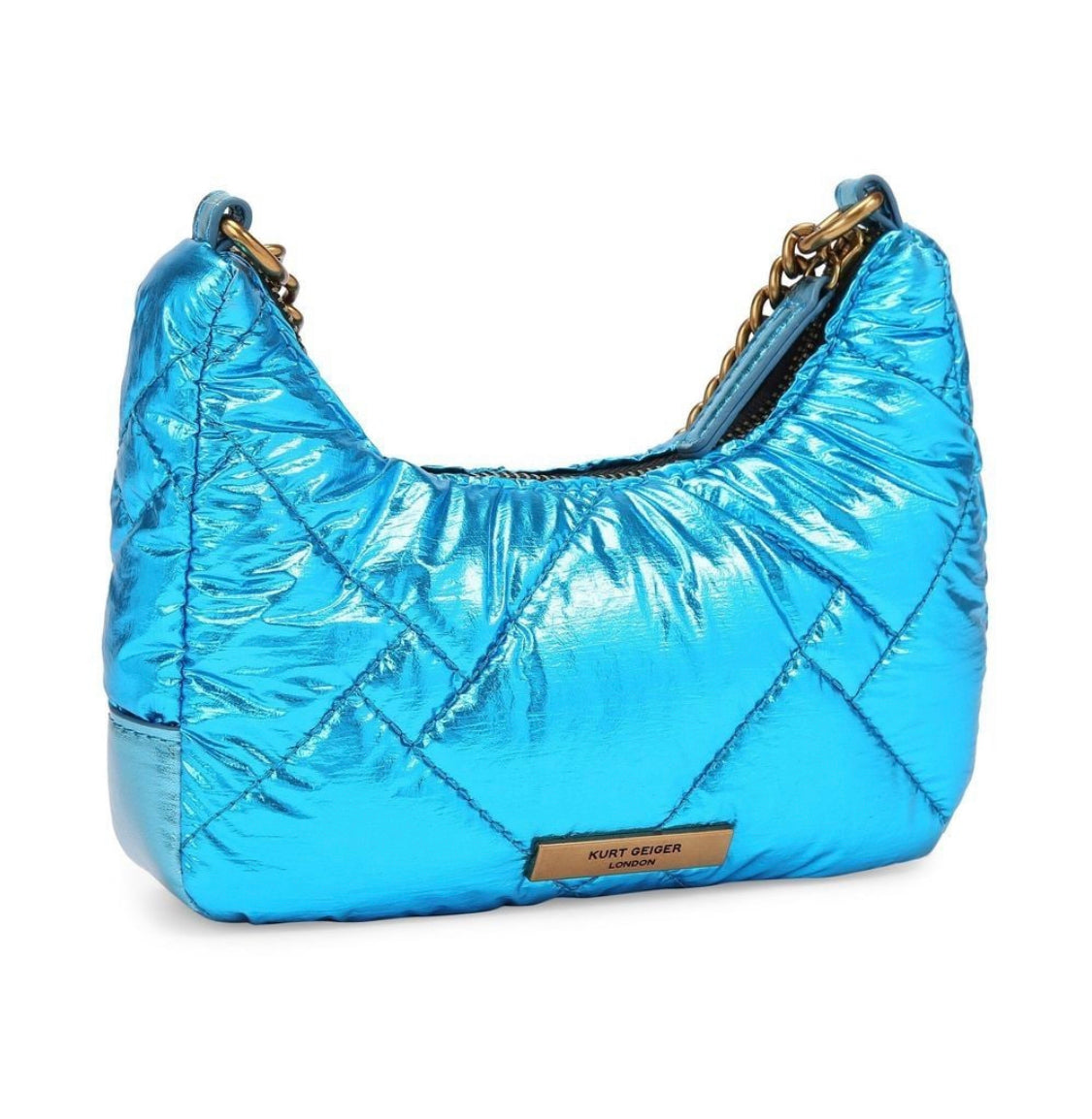 Kurt Geiger - Crossbody Azul Metalico