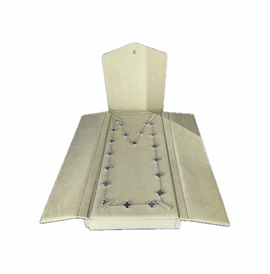Tipo VCA-Collar 20 Motivos Plata