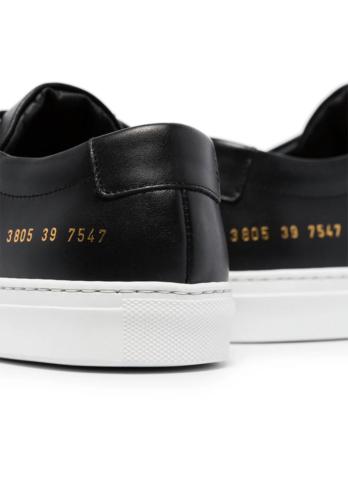 Common Projects-Tenis Negros Achilles Low