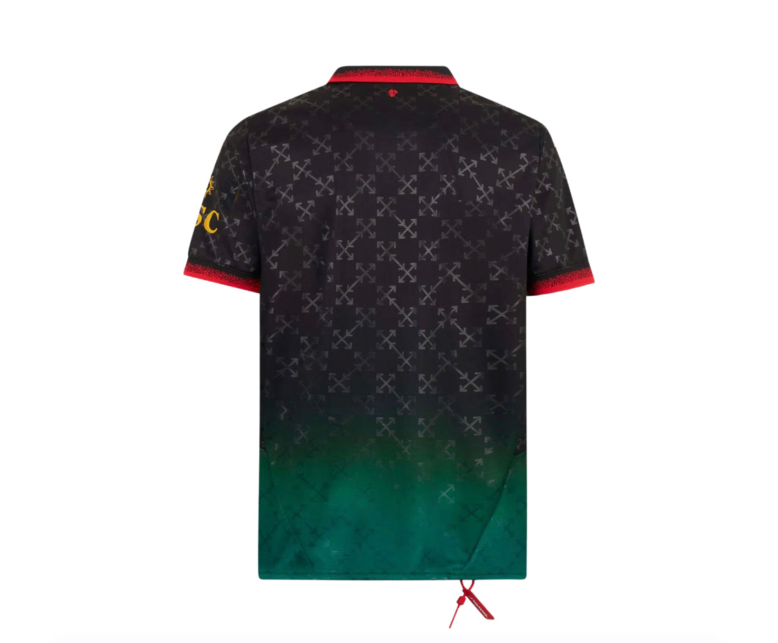 AC Milan x Off White-Jersey Negra/Verde