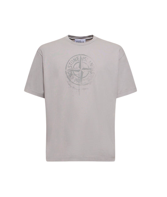 Stone Island-Tee Gris