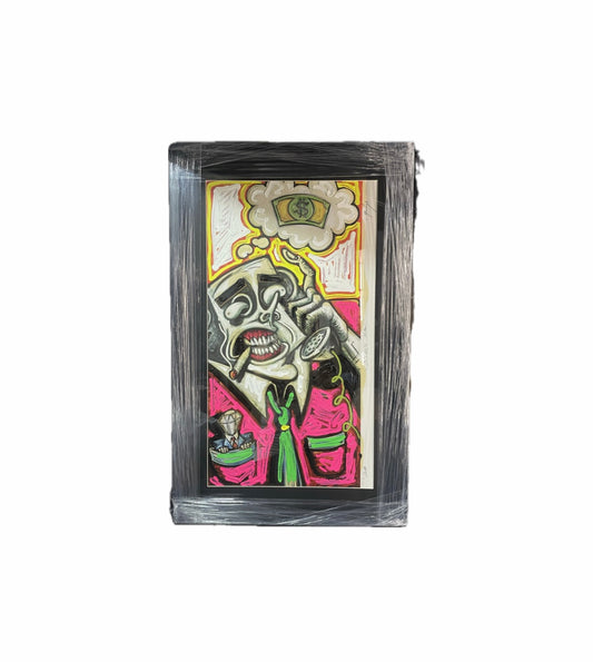 Emmanuel Mendoza -Cuadro “Only Money” 9/100