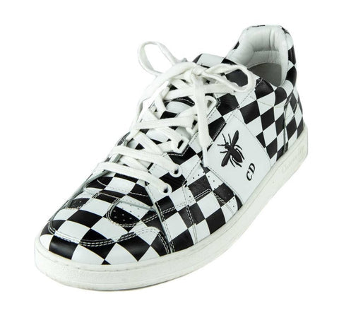 Dior D-BEE Leather Estampado Cuadros