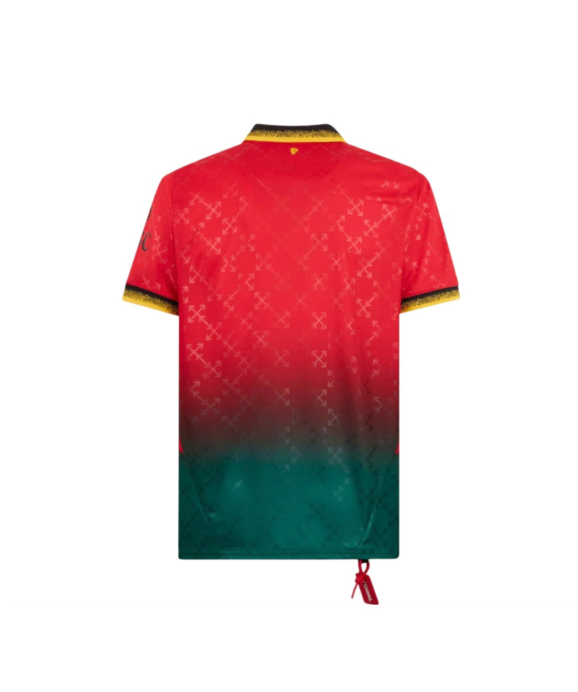 AC Milan x Off White-Jersey Roja/Verde