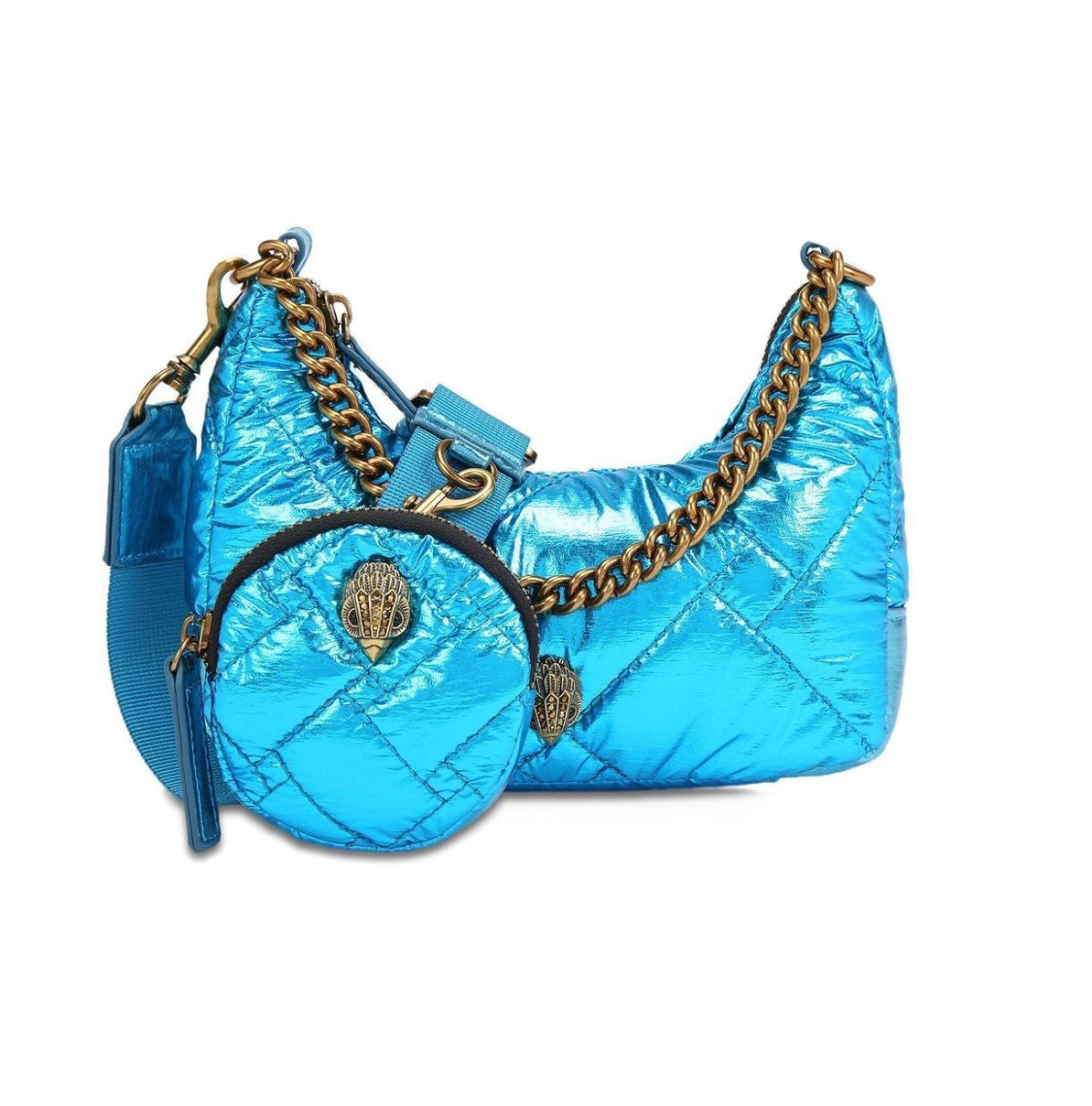 Kurt Geiger - Crossbody Azul Metalico