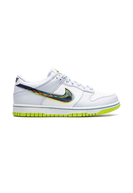 Nike-Dunk Low 3D Swoosh Grey