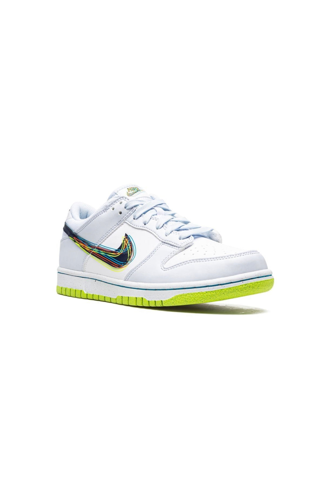 Nike-Dunk Low 3D Swoosh Grey
