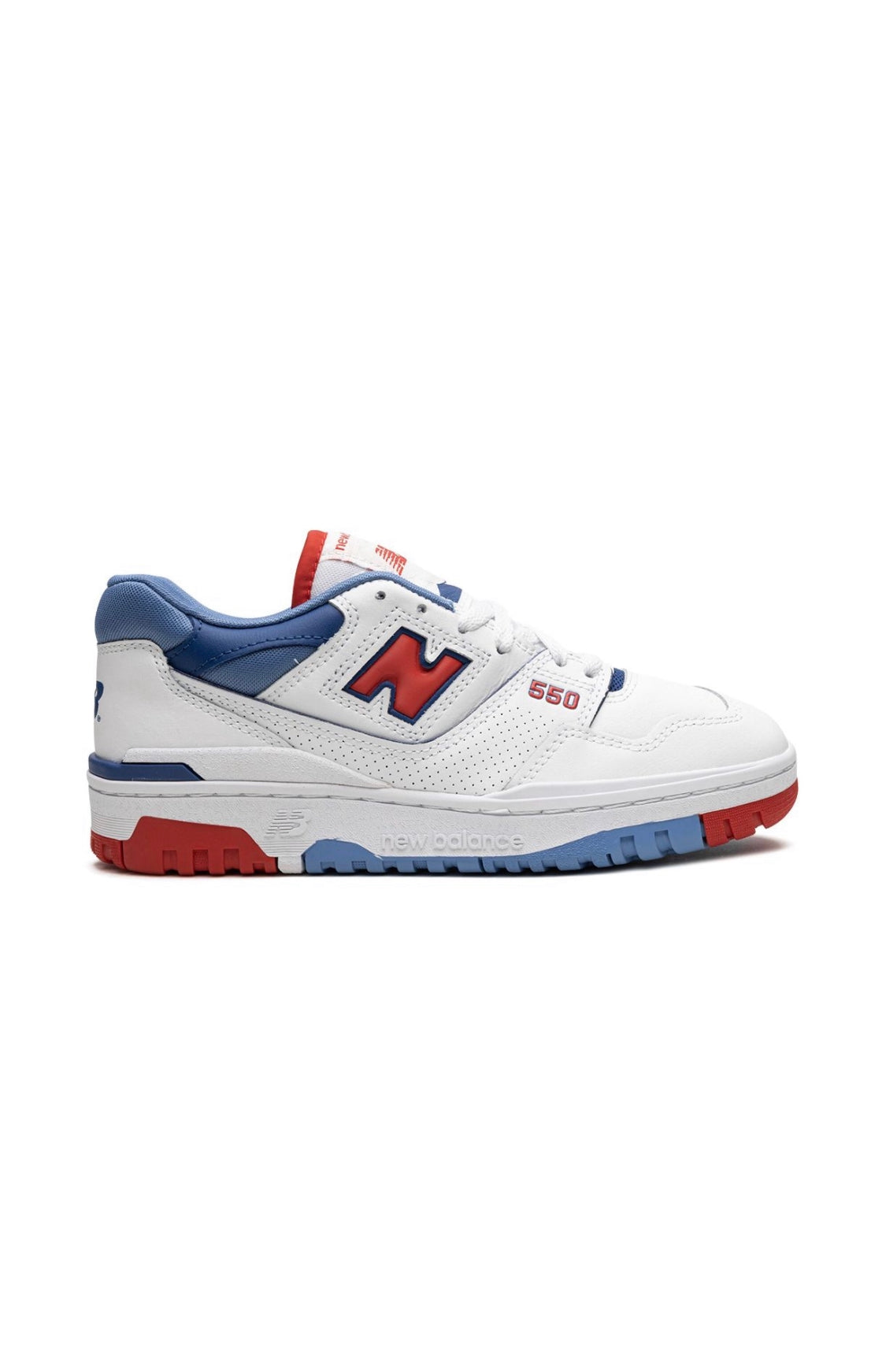 New Balance - 550 Rojo, Azul y Blanco