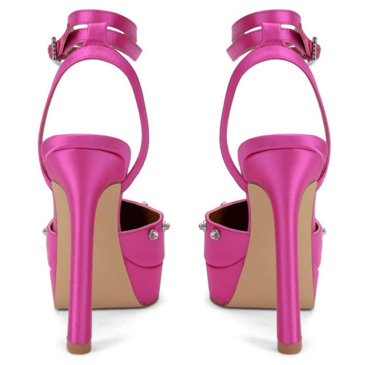 Kurt Geiger - Sandalia Con Tacon Y Piedras