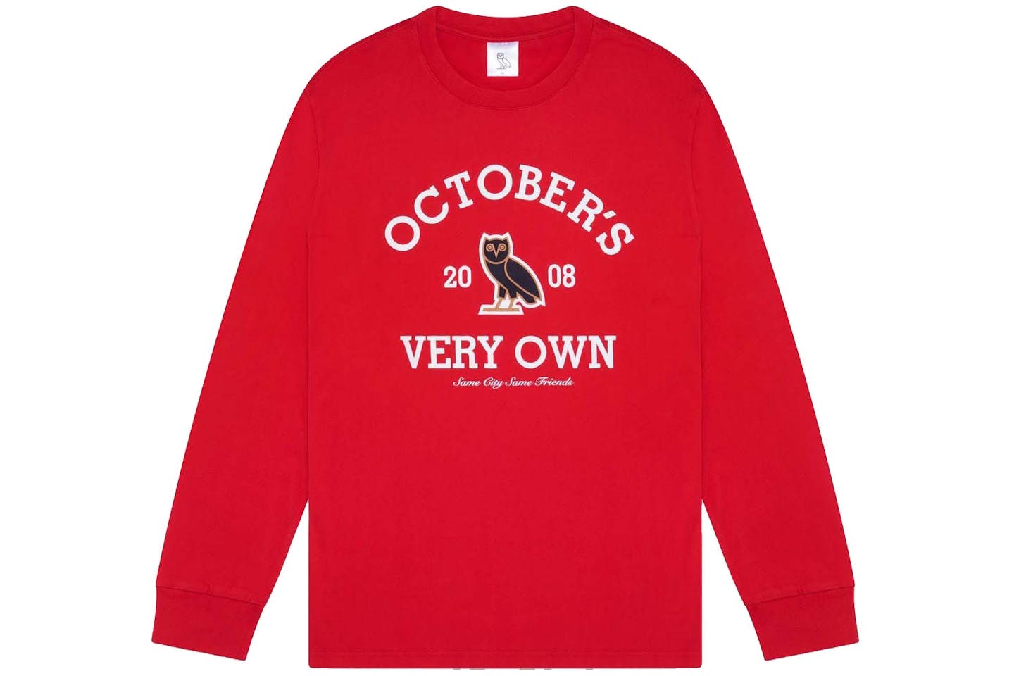 OVO - Tee Roja Manga Larga